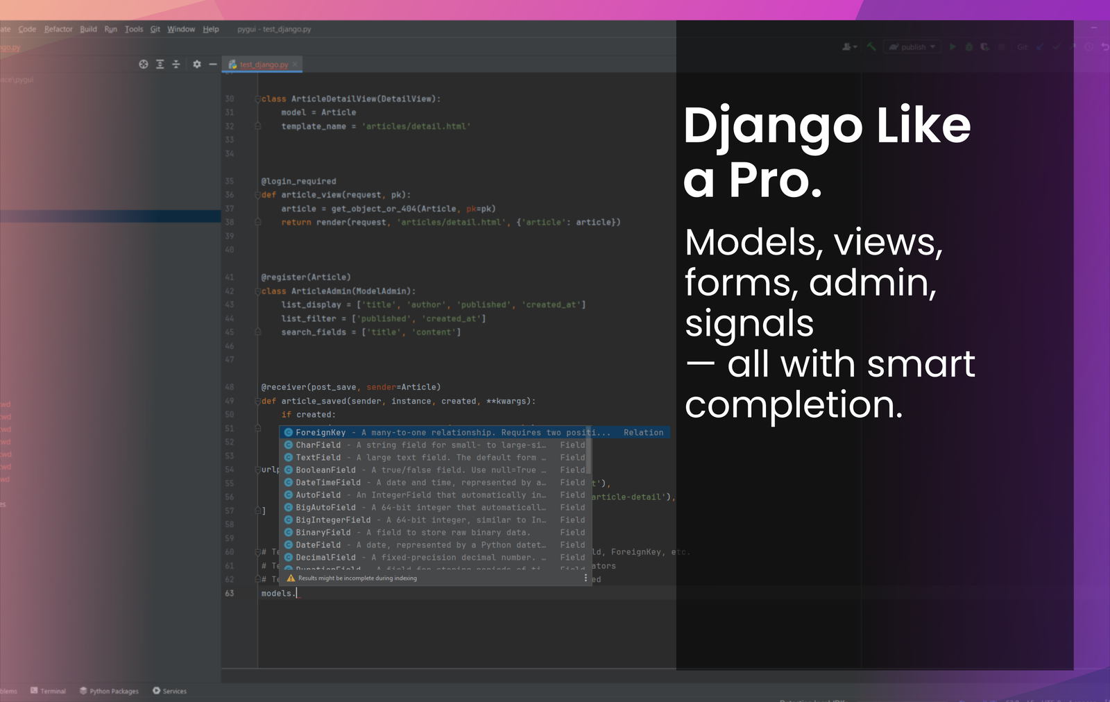 Django Support