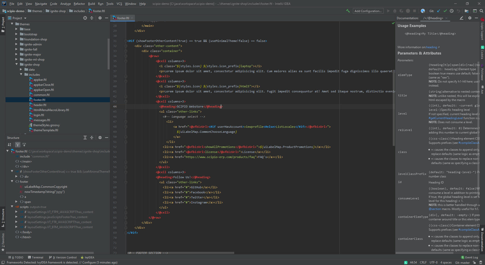 Internal Projects