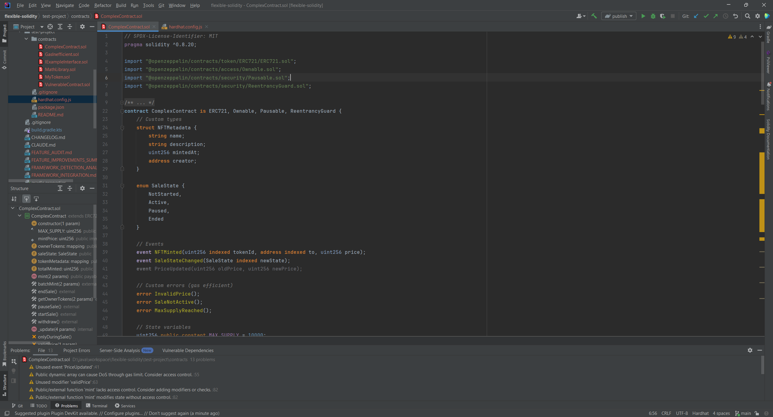 Solidity Security Analysis