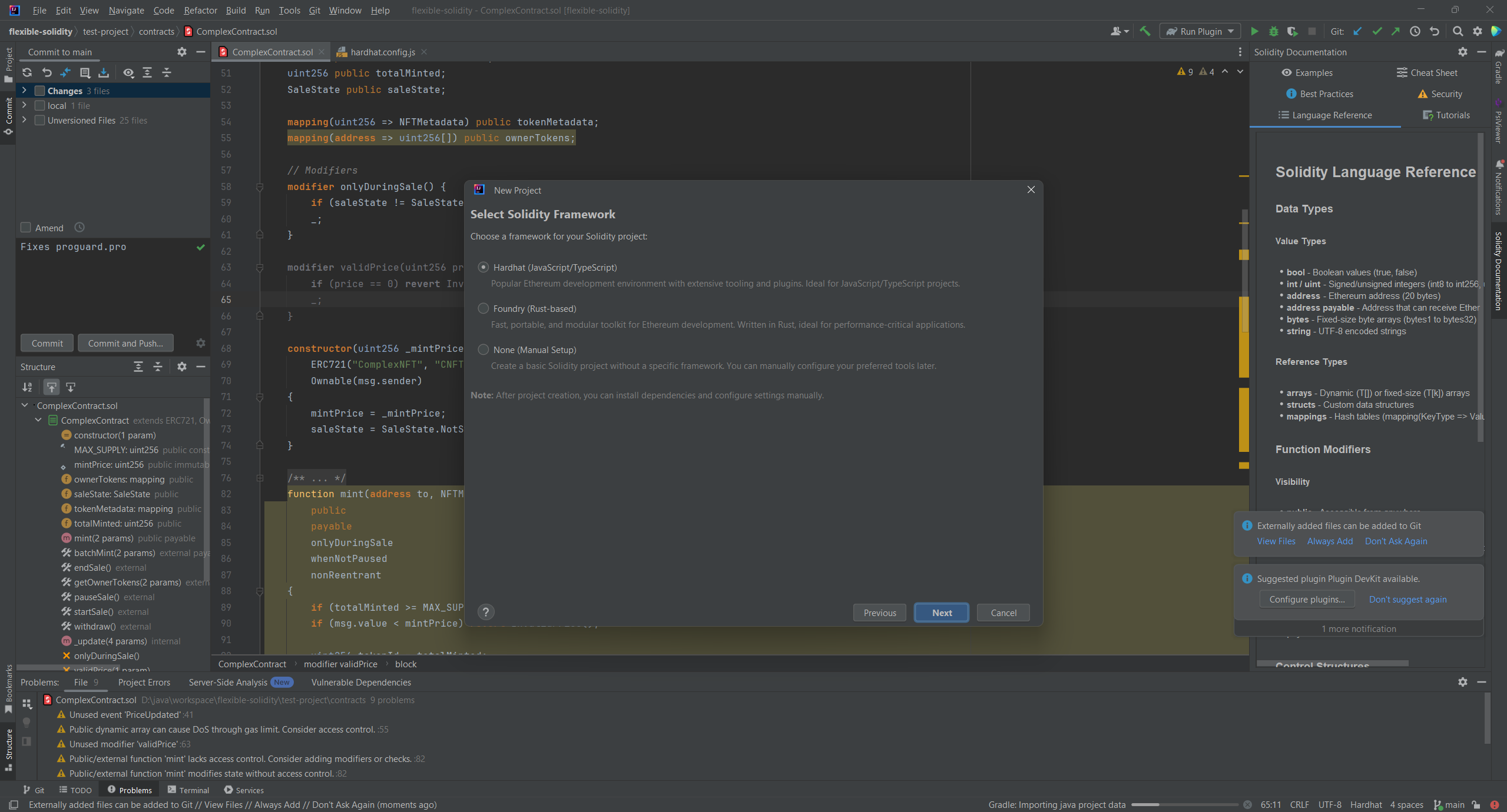 Framework Selection