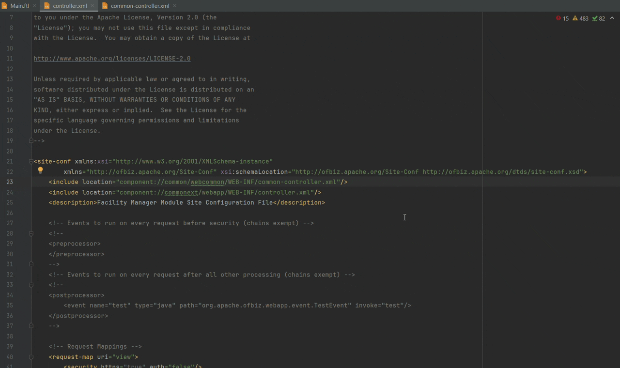 Intelligente Code-Navigation