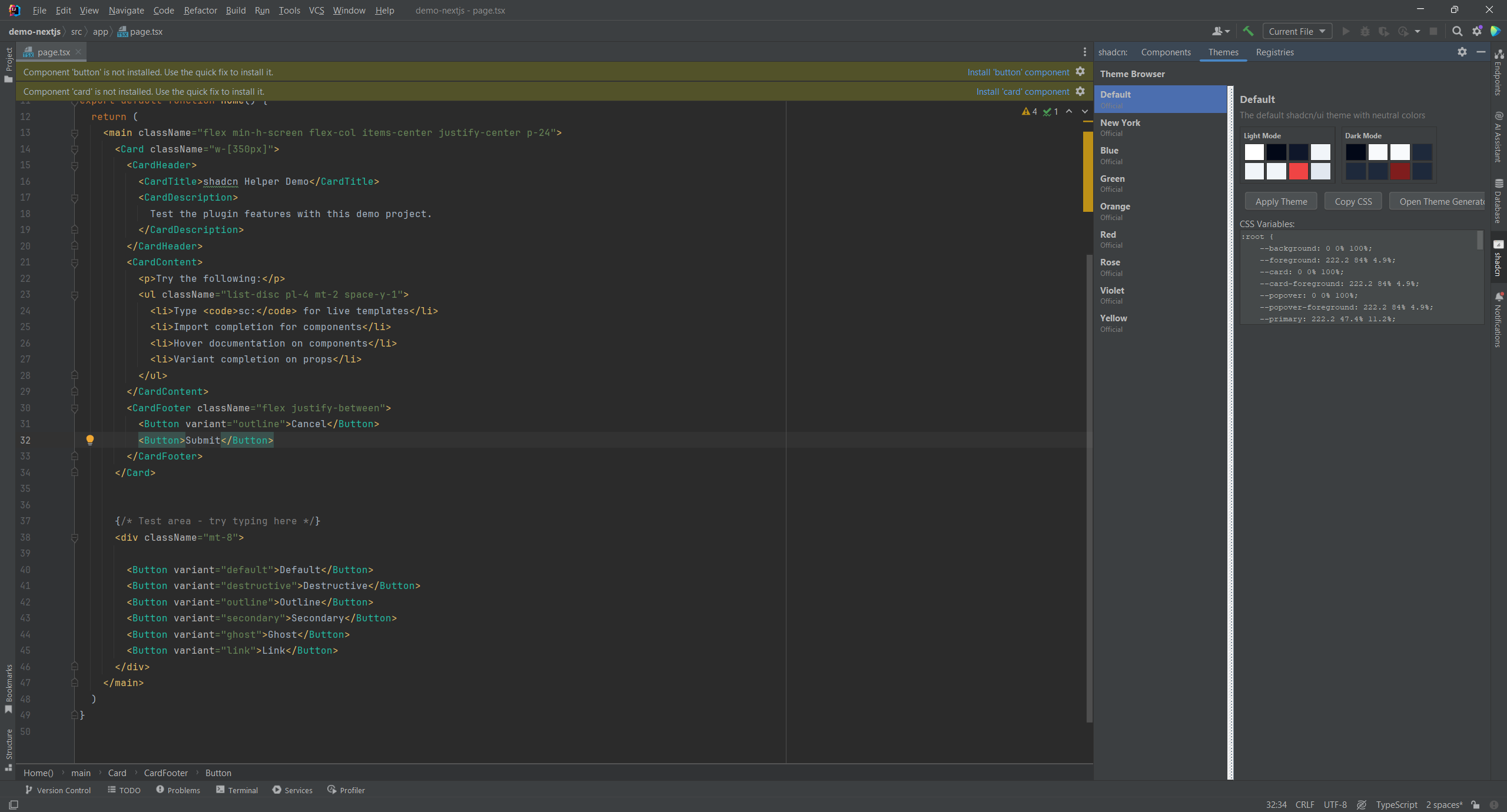 Theme-Browser