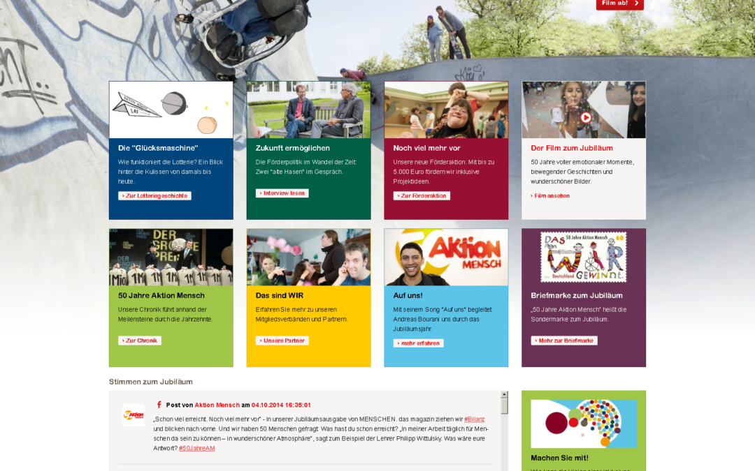 Aktion Mensch – Jubiläum