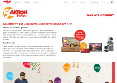 Aktion Mensch – Countdown Calendar