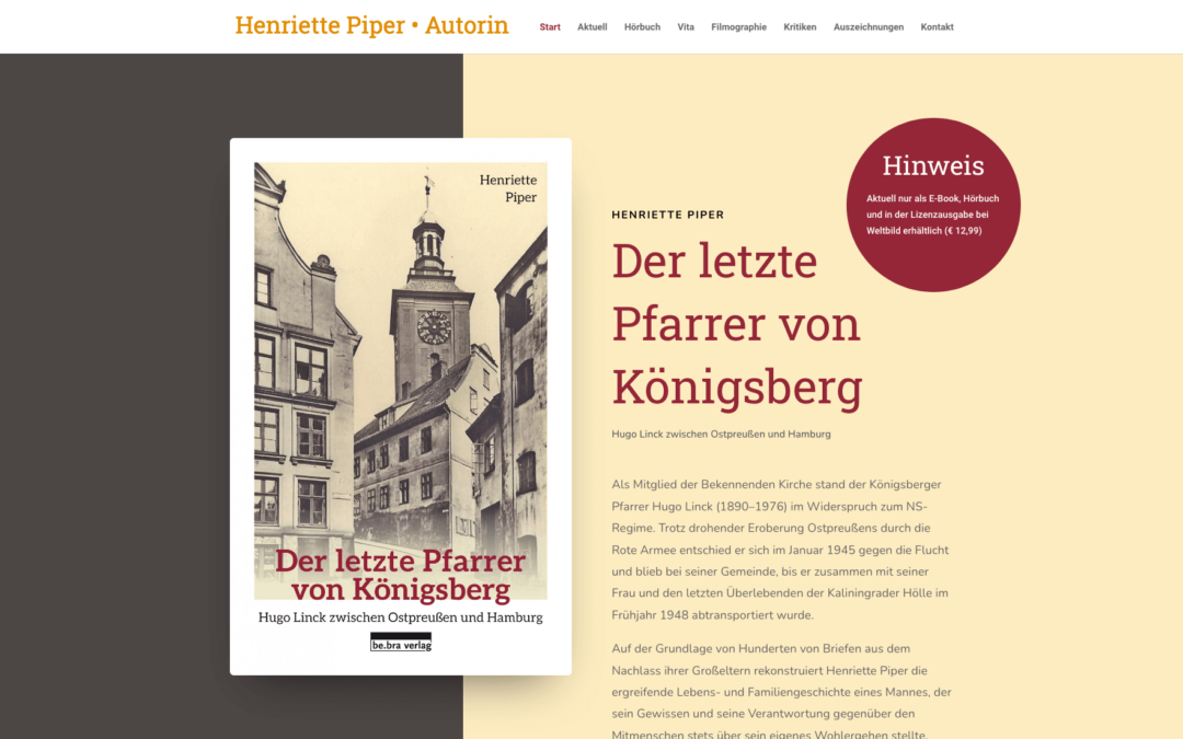 Henriette Piper – Autorin