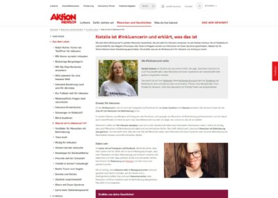 Aktion Mensch – Inkluencer Kampagne