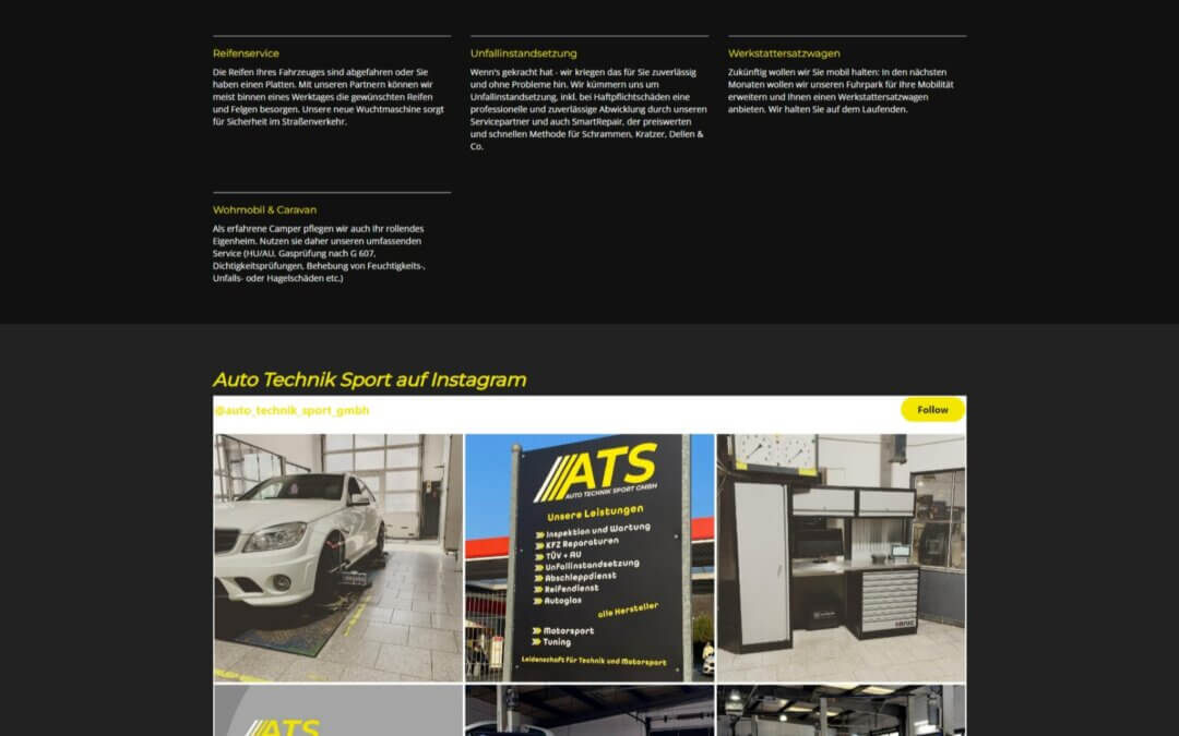 Auto Technik Sport GmbH – Website